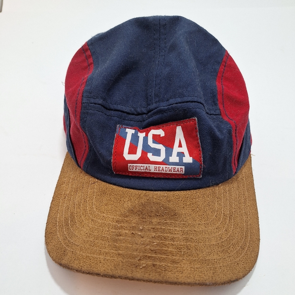 USA Official Headgear Red and Blue Cap